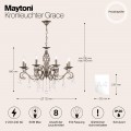 Люстра Maytoni RC247-PL-08-R