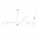 Подвесная люстра Eurosvet Thalia 60140/12 золото