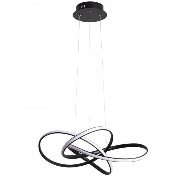 Подвесной светодиодный светильник Arte Lamp Swing A7040SP-4BK