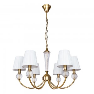 Подвесная люстра Arte Lamp Gracie A7301LM-6PB Подвесная люстра Arte Lamp Gracie A7301LM-6PB