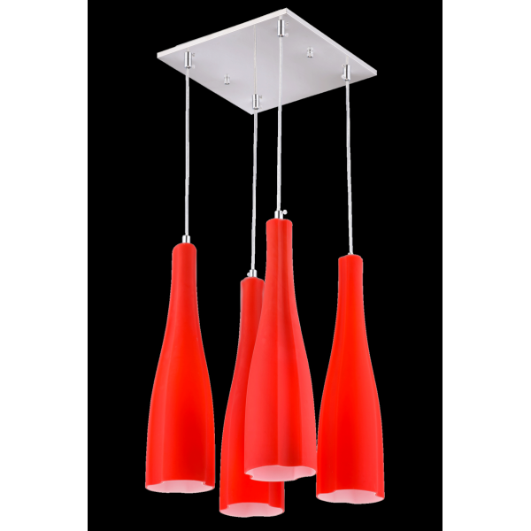 5065/4 RED (1) Люстра