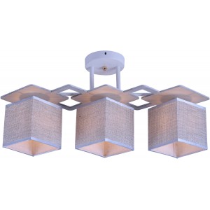 Потолочный светильник Mirastyle MH-10096/3 WH+GR