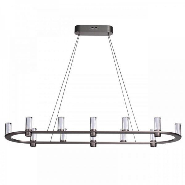 7143/65L HIGHTECH ODL26 Подвесной светильник  черный gun powder/акрилл/металл IP20 LED 69W 3830Лм 3000K 180° 220V DEFANCE