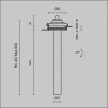 Встраиваемый светодиодный спот Maytoni Technical Focus T C140TRS-L300-7W3K-B