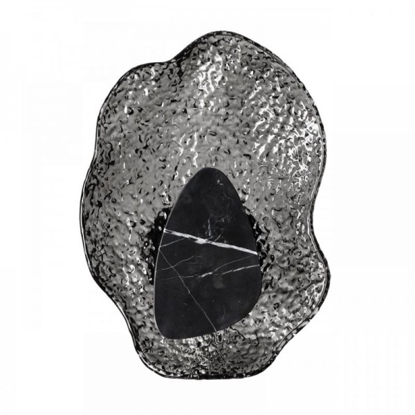 5461/12WL L-VISION ODL_EX26 черный/дымчатый/черный/металл/стекло/мрамор Настенный светильник LED x 12W 3000K CORALLA