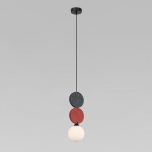 ПОДВЕСНОЙ СВЕТИЛЬНИК С ФЕТРОВЫМ ПЛАФОНОМ 40072/1 красный