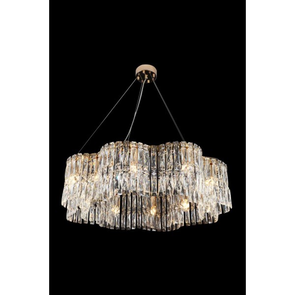 5233/800 GD (1) Люстра (NW)