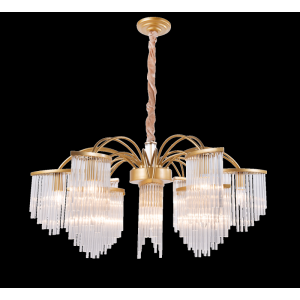 5597A/6+6 SP BRS+CL (1) Люстра NW