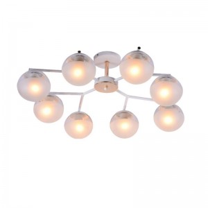 Потолочный светильник Mirastyle MH-10142/8 WH+FGD