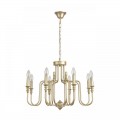 8318/8 CLASSI LN26 шампань/металл Люстра E14 8*40W 220V SUANA