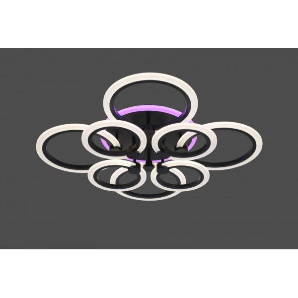 3009/4+4 BK+RGB (1) Люстра M (RL)