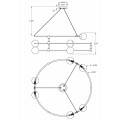 Подвесная люстра Maytoni Balance MOD317PL-06G