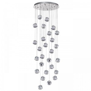 Каскадная светодиодная люстра Odeon Light L-Vision Jemstone 5084/120L