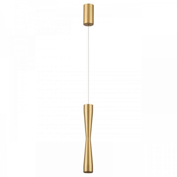 4292/5L HIGHTECH ODL25 Подвесной светильник  золотистый/ металл IP20 LED 5W 300Лм 3000K 180° 220V ANIKA