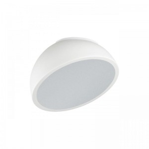 7657/11L MITRA LED SN 084 Светильник пластик/белый LED 11Вт 4000K D200 IP20 PLUTO WHITE
