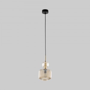 Подвесной светильник со стеклянным плафоном 11038 Sophia Cognac