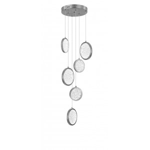 D2061-DW-6 CHROME (1) Люстра NW