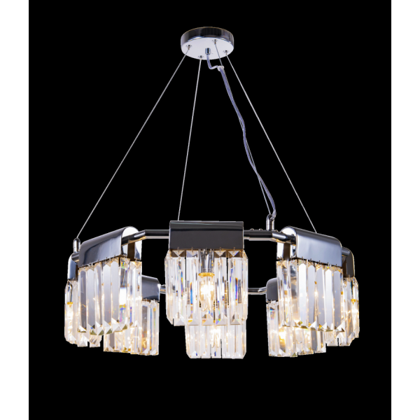 2462R/8A CHR+CL (1) Люстра NW #