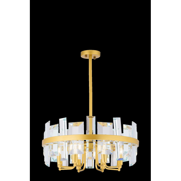 8711A/8A SP BRS (1) Люстра (NW)