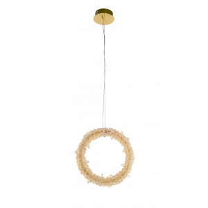 2876E/30W GOLD+CLEAR (1) Люстра NW #