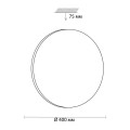 Настенно-потолочный светильник Sonex Pale Simple 3017/DLN