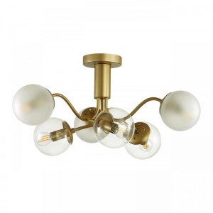 4555/6C MODERNI LN21 000 матовое золото Люстра потолочная E14 6*40W 220V CANDICE