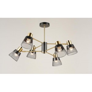 6824/6 COP+BK (1) Люстра (RL) # 6824/6 COP+BK (1) Люстра (RL) #