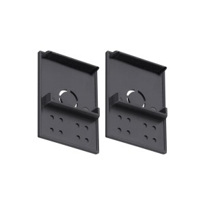 135317 PORT NT25 207 черный Заглушка торцевая для арт.135299-135303, 2шт IP20 VECTOR