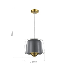 Подвесной светильник ST Luce SL6127.313.01 Подвесной светильник ST Luce SL6127.313.01