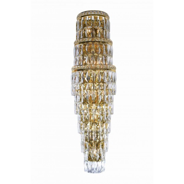 W2814E/9+5A GOLD+CLEAR (1) Настенный светильник NW