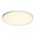 7659/40L MITRA LED SN 089 Светильник пластик/белый LED 40Вт 3000/4000K D495 IP40 ALFA WHITE