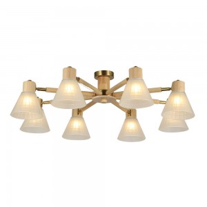 Потолочная люстра Arte Lamp Meleph A4096PL-8BR