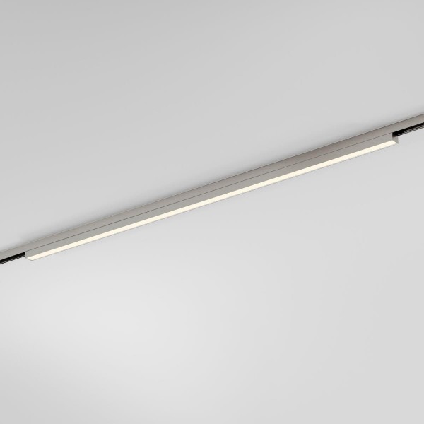 Трековый светильник 24W 3000K никель Elektrostandard 85527/01_система Лайн a072702