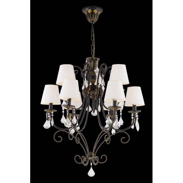 4737/3+6PD BK+WT (1) Люстра