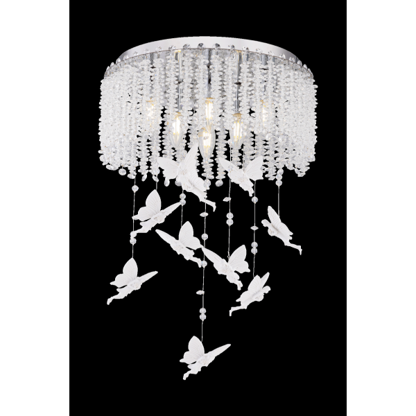 5646R/6A CHROME+CLEAR (1) Люстра NW