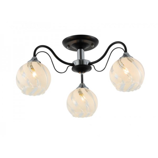 74310/3 BLACK+CHROME (4) Люстра