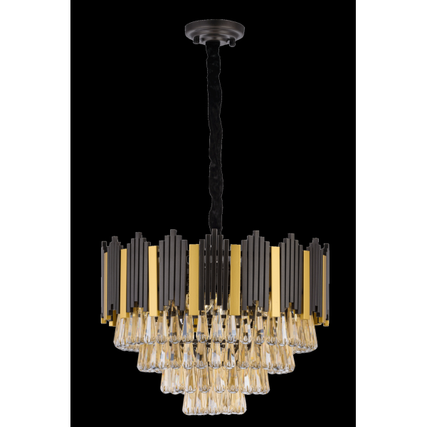 5289SA/8C SGT+BRS+CGN (1) Люстра NW