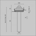 Встраиваемый светодиодный спот Maytoni Technical Focus T C140TRS-L200-7W4K-W