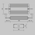 Блок питания Maytoni PSL008-400W-48V-IP67