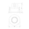 Встраиваемый светодиодный светильник Elektrostandard Artis 25096/LED a066137