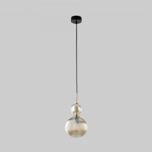 Подвесной светильник со стеклянным плафоном 11040 Sophia Cognac