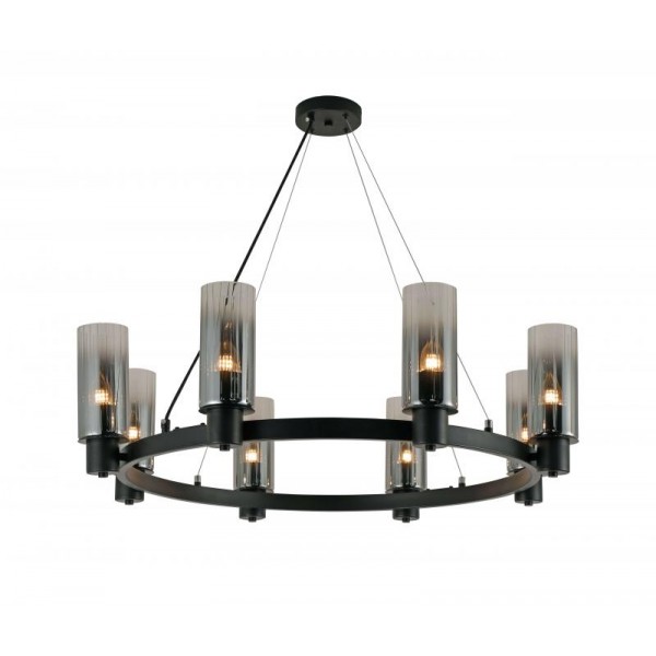 321008/8 BLACK (1) Люстра (RL)