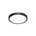 7660/18L MITRA LED SN 087 Светильник пластик/белый/черный LED 18Вт 3000/4000K D230 IP40 ALFA BLACK