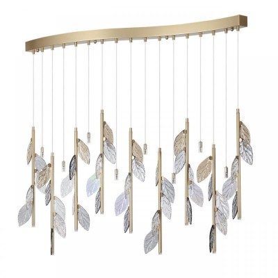 Подвесной светильник Odeon Light Exclusive L-Vision Listva 5445/17 Подвесной светильник Odeon Light Exclusive L-Vision Listva 5445/17