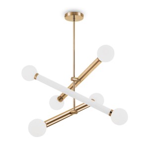 Подвесная люстра Freya Cross FR5381PL-06G Подвесная люстра Freya Cross FR5381PL-06G