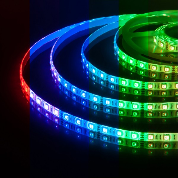 Светодиодная влагозащищенная лента Elektrostandard 14,4 W/m 60LED/m 5050SMD RGB 5M a034876