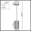 Подвесной светильник Odeon Light Lulu L-Vision 5452/5L