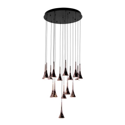 Подвесная светодиодная люстра Favourite Tolva 4292-16P Подвесная светодиодная люстра Favourite Tolva 4292-16P