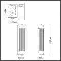 Настенный светильник Odeon Light Walli Lordi 4821/2W