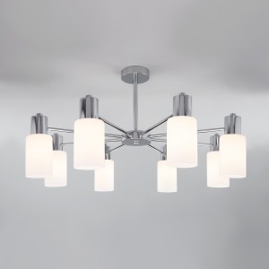 Потолочная люстра со стеклянными плафонами Smart 70160/8 хром Smart